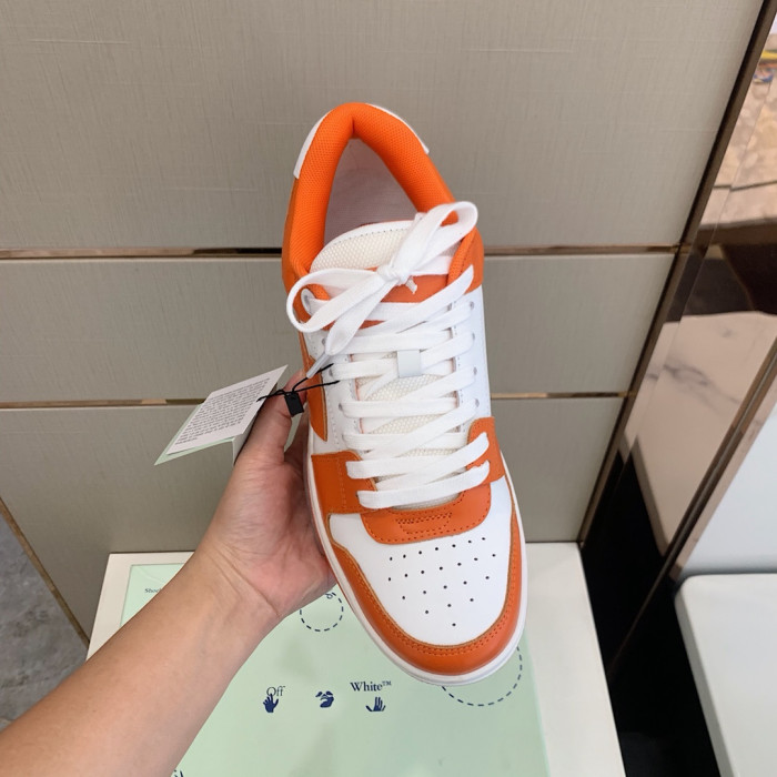 OFF WHITE™ C/O VIRGIL ABLOH OUT OF OFFICE LOW-TOP LEATHER SNEAKERS "OOO"