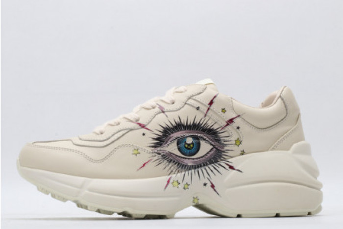 G*u*i rhyton leather sneaker