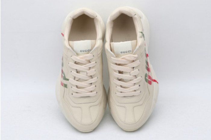 G*u*i rhyton leather sneaker