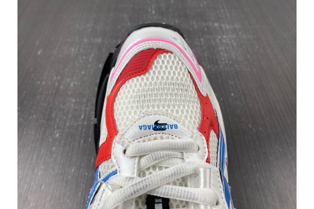 BALCIA Runner White Red Blue