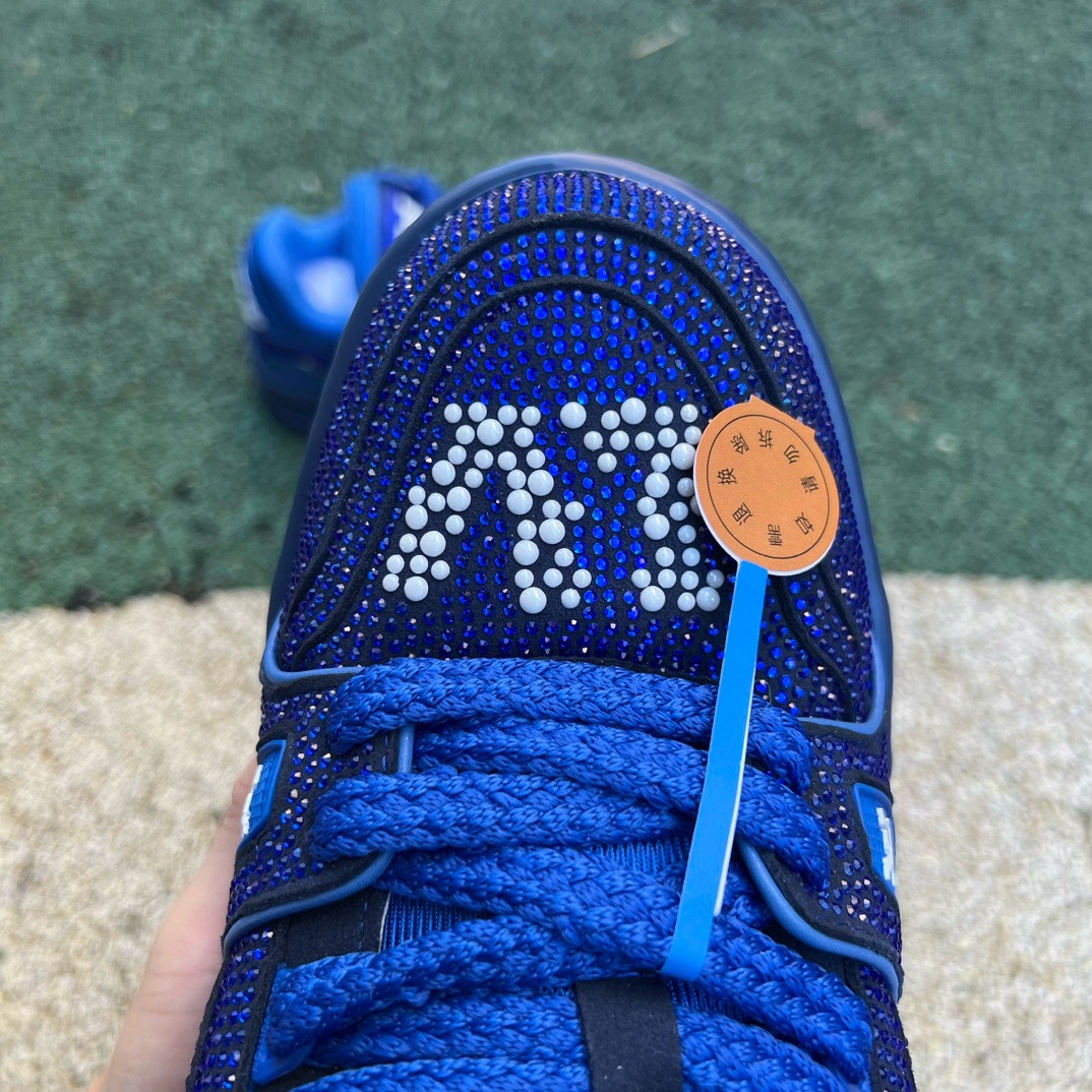 lv trainer maxi full of Di*m*nds blue